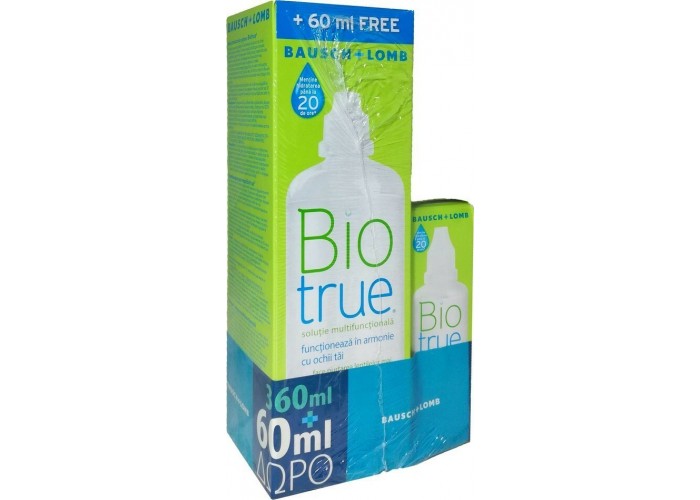 Bausch & Lomb Biotrue 360ml + extra Bottle 60ml Bausch & Lomb Biotrue 360ml + extra Bottle 60ml
